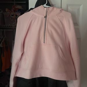 Lululemon Strawberry Milkshake Oversized Scuba Hoodie M/L